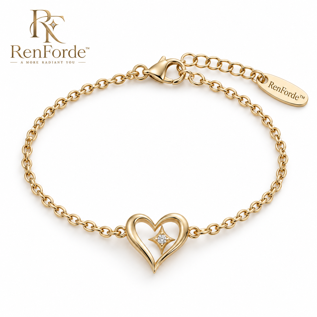 RenForde™ Story Charm Bracelet – Elegant Adjustable Pendant Bracelet for Everyday Styling & Meaningful Gifting