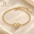 RenForde™ Story Charm Bracelet – Elegant Adjustable Pendant Bracelet for Everyday Styling & Meaningful Gifting